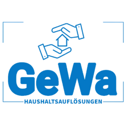 Logo von GeWa Haushaltsauflösungen – Ihr Servicepartner für Entrümpelungen und Ordnung.